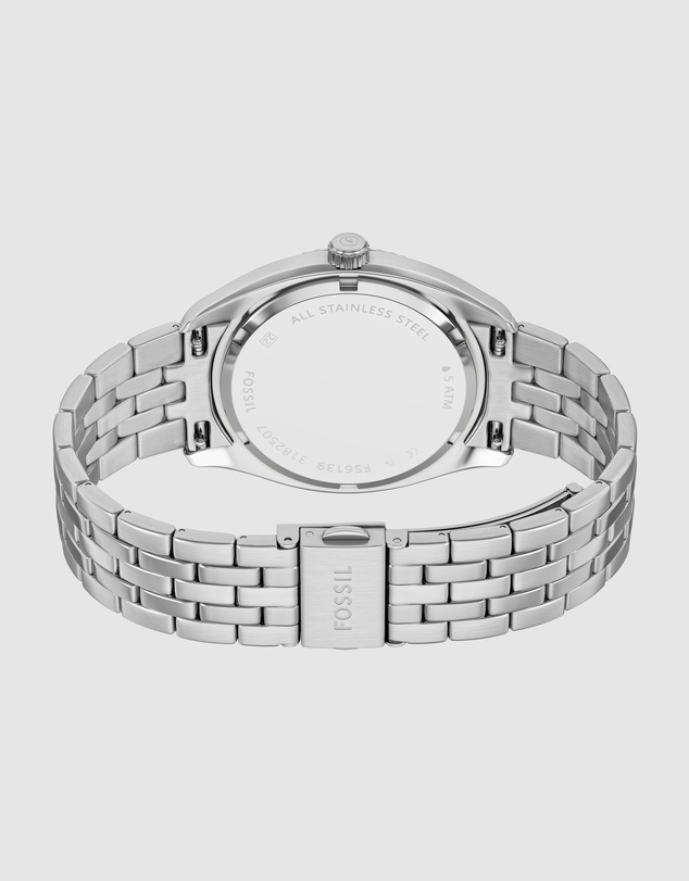 Fossil - Campbell Silver Analogue Watch