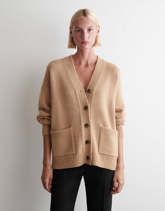 COS - Oversized Cashmere-Blend Cardigan