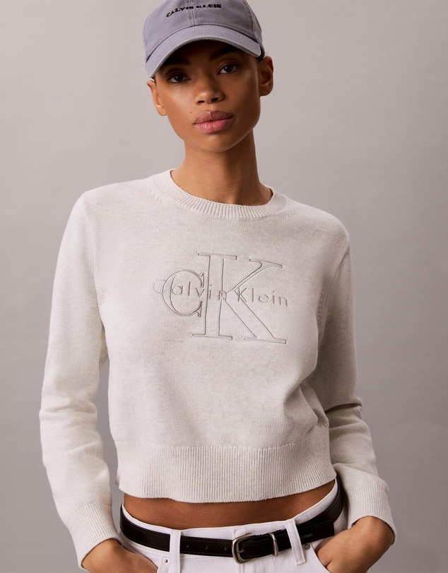Calvin Klein Jeans - Monologo Outline Jumper