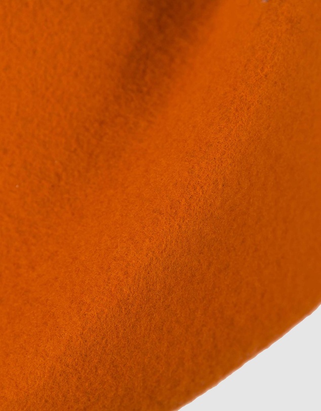 Max Alexander - Orange Designer Winter Felt Hat