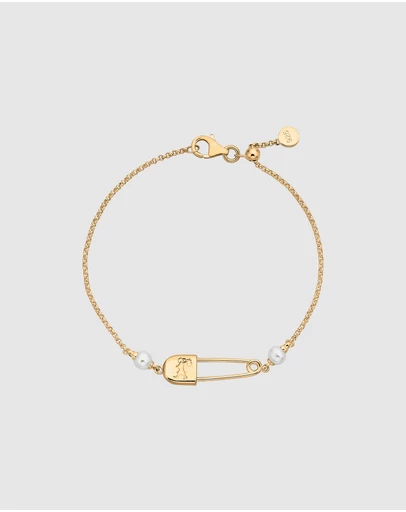 Karen Walker - Runaway Safety Pin Bracelet