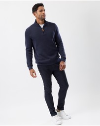 Wayver - French Rib Half Zip