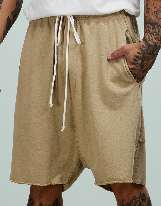 Surrounded By Ghosts - The Andesine Low Crotch French Terry Shorts