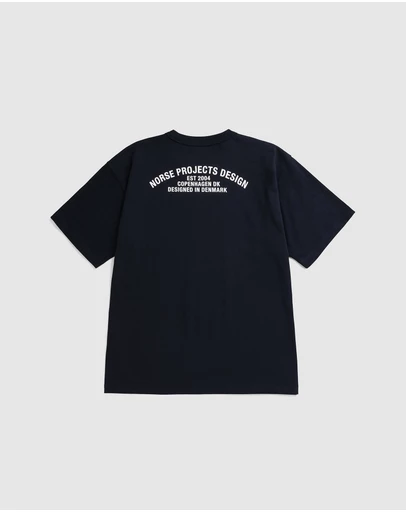Norse Projects - Snekkersten Organic Arch Print T-Shirt