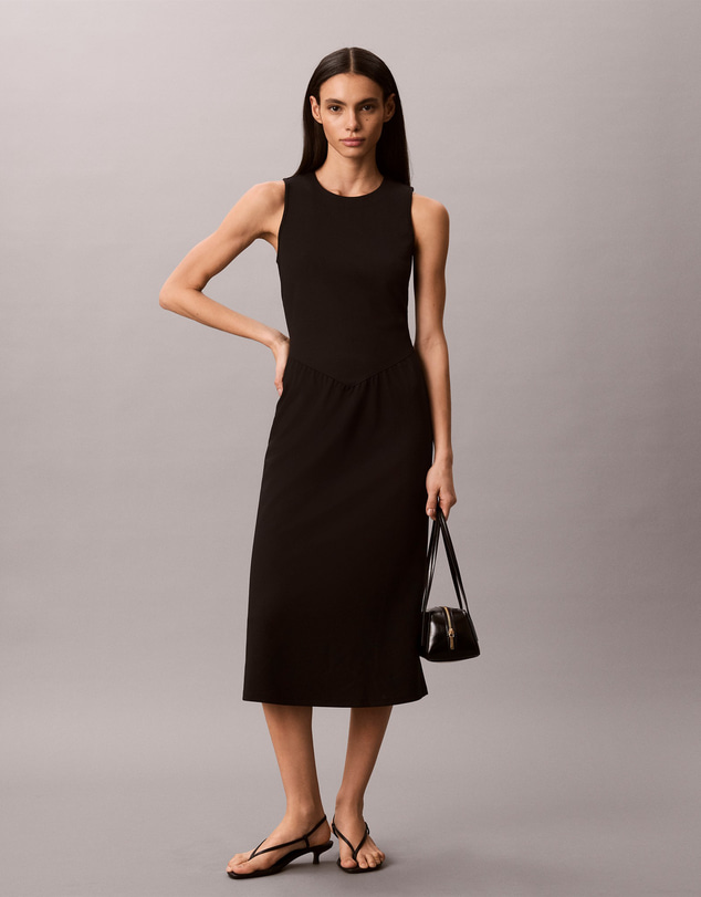 Calvin Klein - Flared Midi Dress