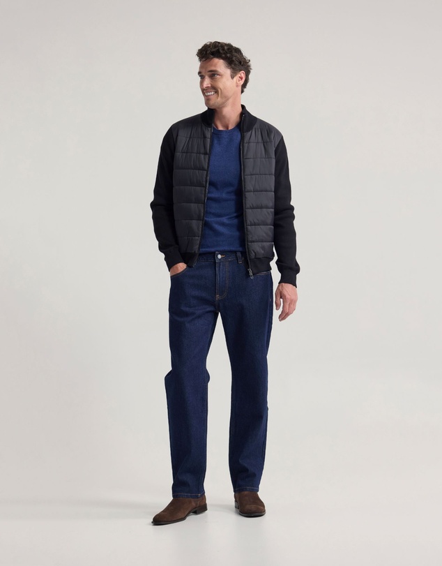 Oxford - Lorenzo Knit Sleeve Puffer Jacket