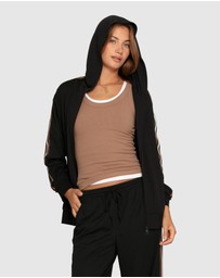 Belle & Bloom - Ready To Go Striped Sleeve Jacket