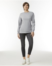 American Apparel - Unisex Long Sleeve Crew Neck T-Shirt