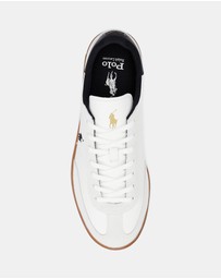 Polo Ralph Lauren - Bedford Leather-Suede Sneakers - Men's