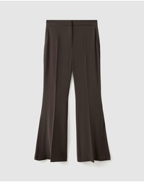 M.N.G - Side Slit Flowy Trousers