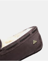 EVERAU - EverAU Ugg Miracle Moccasin Leather Upper Moccasins