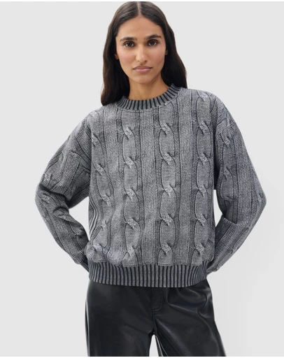 rag & bone - rb Miramar Terry Fleece Sweatshirt