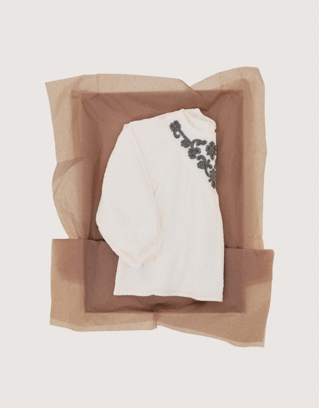 M.N.G - Collar Blouse - Babies-Kids