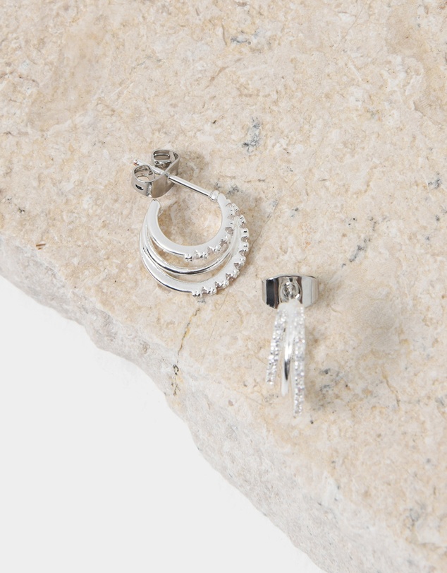 Forcast - Viviana Silver Earrings