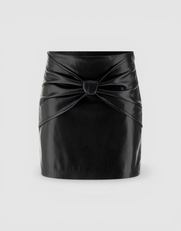 GUESS - Alienor Faux-Leather Mini Skirt
