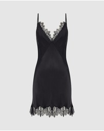 Shona Joy - Maisie Lace Slip Mini Dress