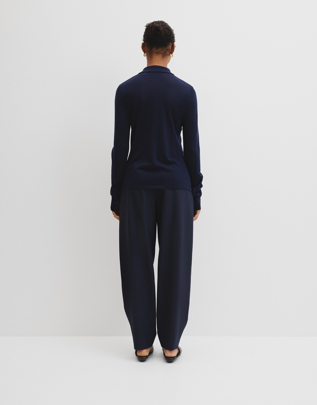 Country Road - Merino Long Sleeve Knit Shirt