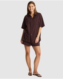 Sea Level Australia - Ripples Aloha Shirt