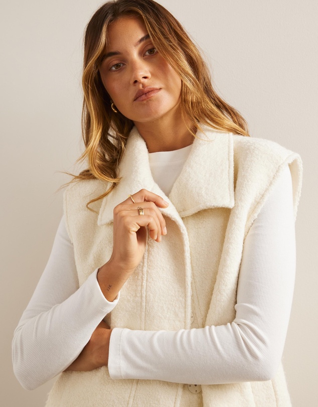 AERE - Isabel Wool Layering Vest