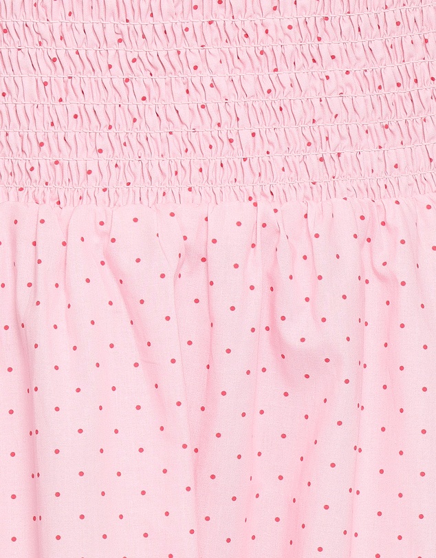 Petal & Pup - Leticia Midi Dress - Pink Polka Dot