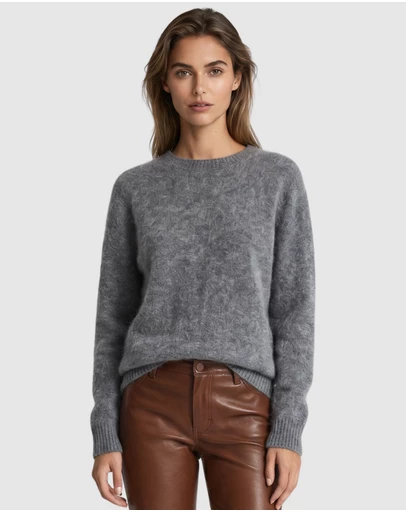 SILK MAGNOLIA - Brushed Cashmere Jumper