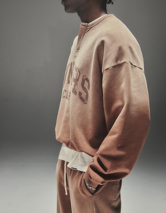 Represent - Owners Grandad Collar Sweatshirt