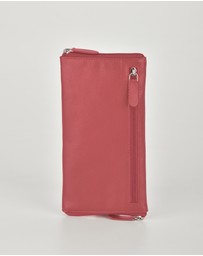 Cobb & Co - Dublin Double-Sided Leather Glasses Pouch