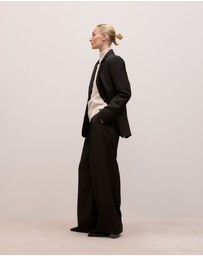 Trenery - Soft Tailored Pant in Black
