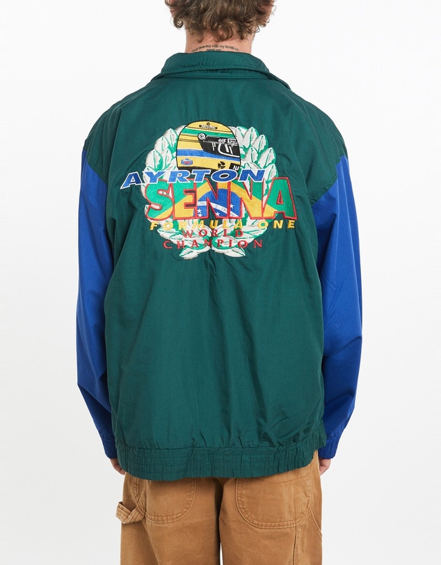 Vintage by The Real Deal - Pre Loved - Vintage 1994 F1 Formula 1 Ayrton Senna Racing Jacket