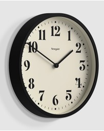 Newgate - Newgate Number Four Wall Clock Matte Black