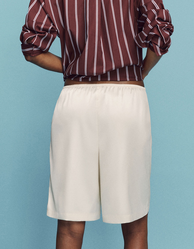 Reformation - Sandy Satin Shorts