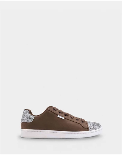 Holster - Stardust Glitter Sneakers - Mocha - Women's
