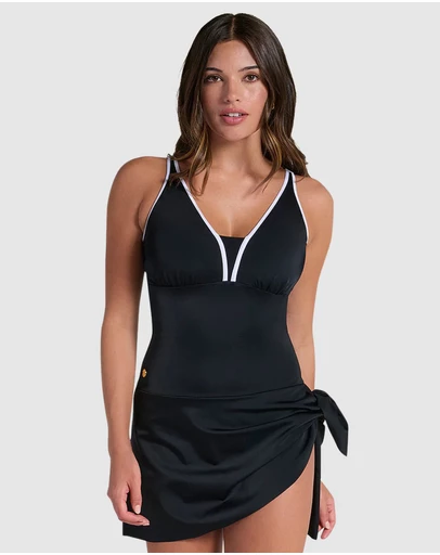 Leonisa - Convertible Skirted Shaping Swimsuit & Swimdress
