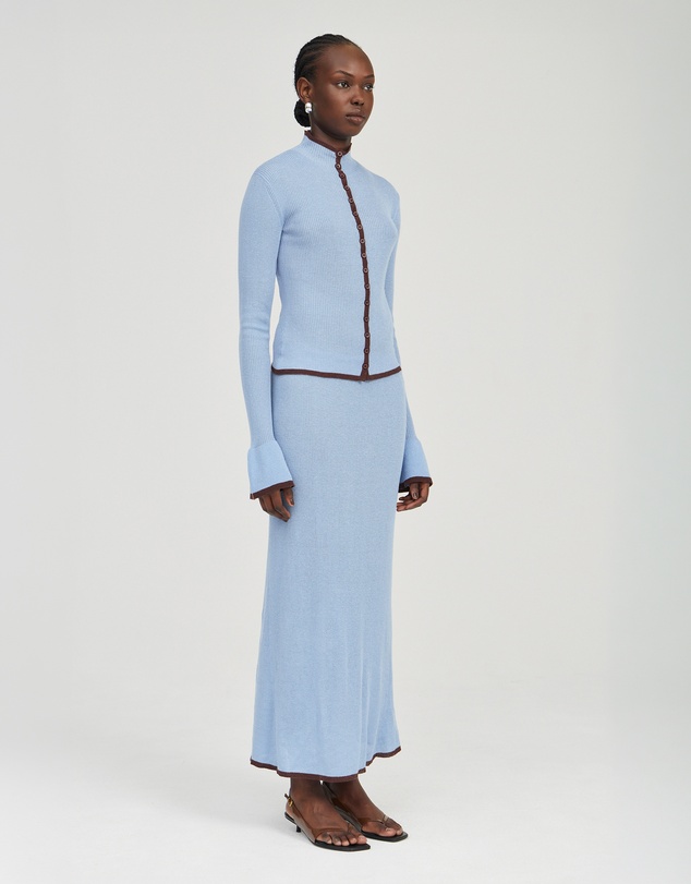 Third Form - Bound Knit Skirt