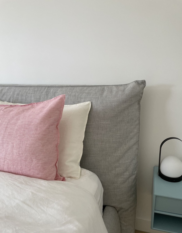 SILK MAGNOLIA - French Linen Pillowcase