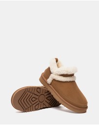 EVERAU - Australian Shepherd Ugg Arden Cow Suede Upper UGG Boots