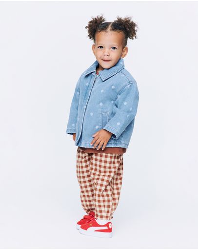 BURLEIGH BLUE WASHPOLKA DOT