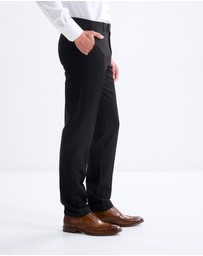 3 Wise Men - 3 Wise Men Hoxton Trouser - Jet Black