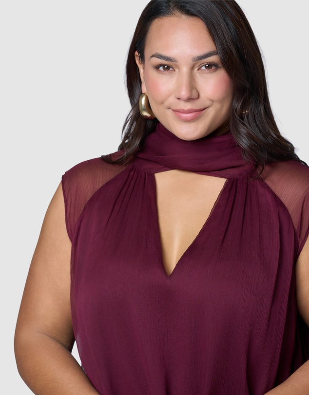 Pink Dusk by Curve Project - Intoxicating Maxi Dress