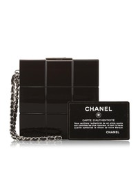 Pre-Loved by Azura Reborn - Pre-Loved chanel Elegant Box Clutch with Chain Strap – Stylish Evening Bag