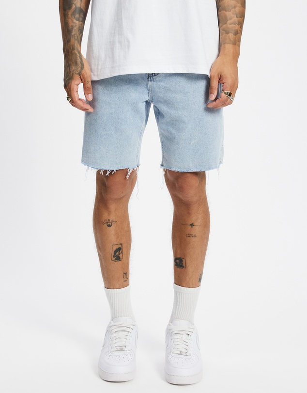 Thrills - Bones Raw Slim Denim Shorts