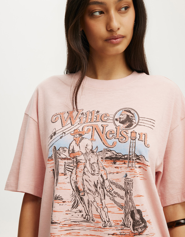 Cotton On - The Lcn Music Boxy Graphic Tee