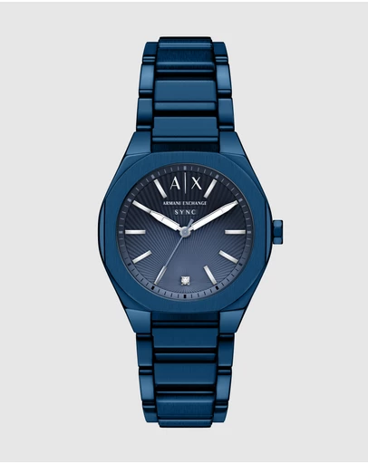Armani Exchange - Blue Analogue Watch