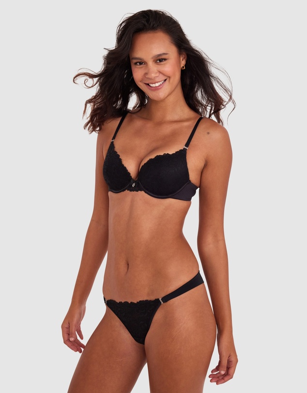 Bras N Things - Bethany Essentials G String - Black