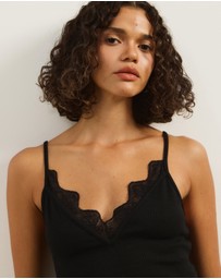 Atmos&Here - Sienna Jersey Lace Cami