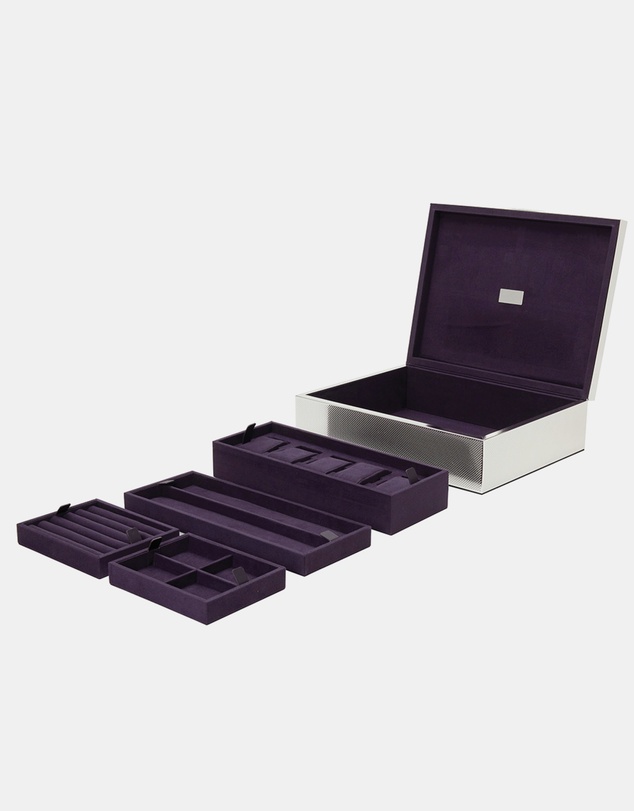 Wolf - Wolf Silver Large Keepsake Box