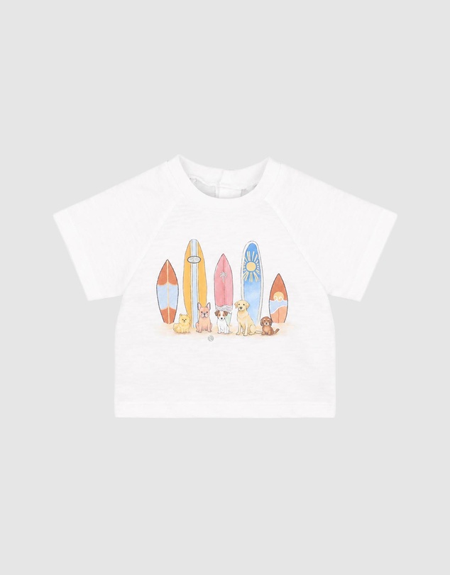 Bebe by Minihaha - Max Surfer Dogs Tee - Babies
