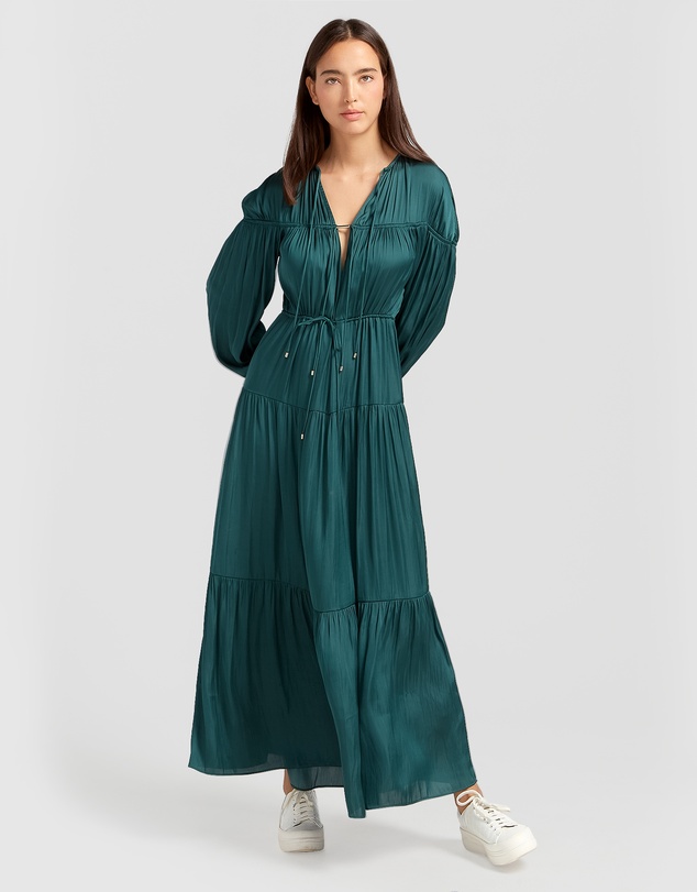 Belle & Bloom - Window Seat Tiered Maxi Dress