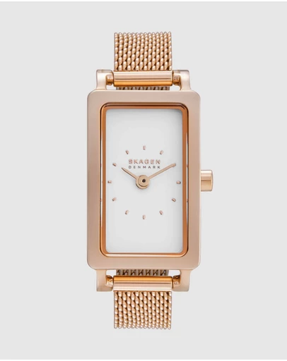 Skagen - Hagen Micro Rose Gold Tone Analogue Watch