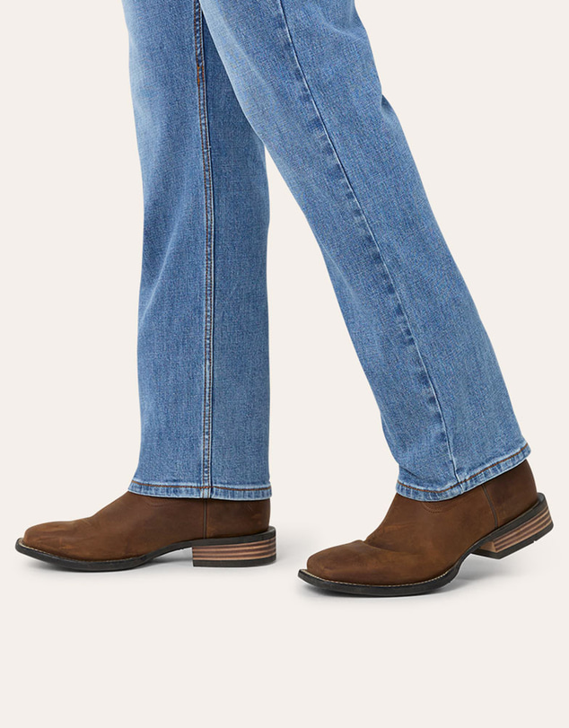Ringers Western - Muster Mens Slim Straight Fit Mid Rise Jeans